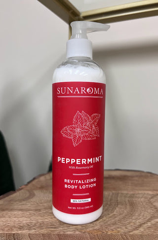 Sunaroma Peppermint Revitalizing Body Lotion
